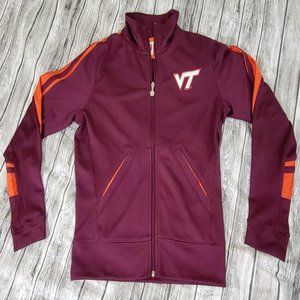Nike Virginia Tech Jacket Long Sleeve Full Zip NCAA Youth Small